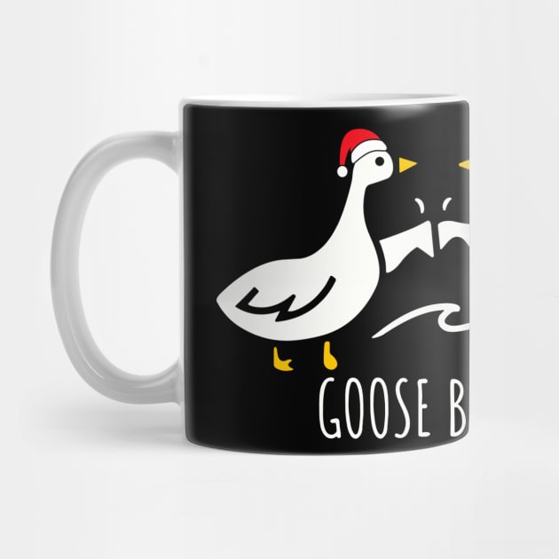 Goose Bumps Christmas Santa Hat  -  Goosebumps Humorous Pun Design for Dad Joke lovers by StarMa